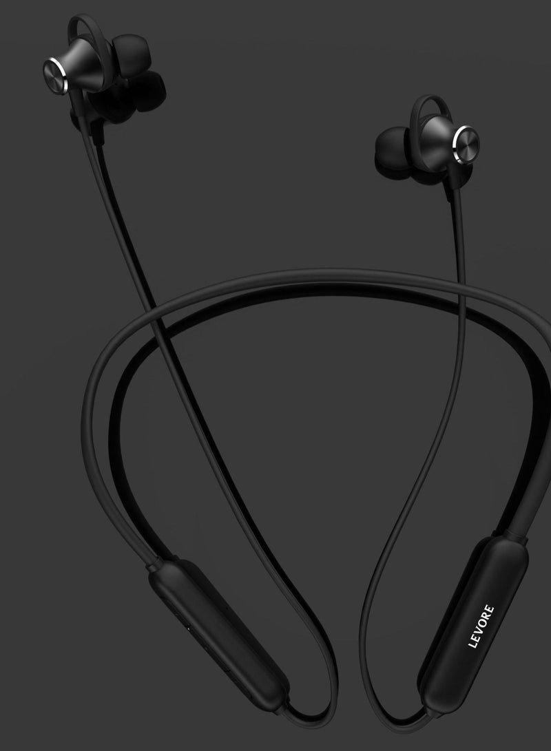 LEVORE Neckband Bluetooth Headset LEB 41 - BK - Image 3